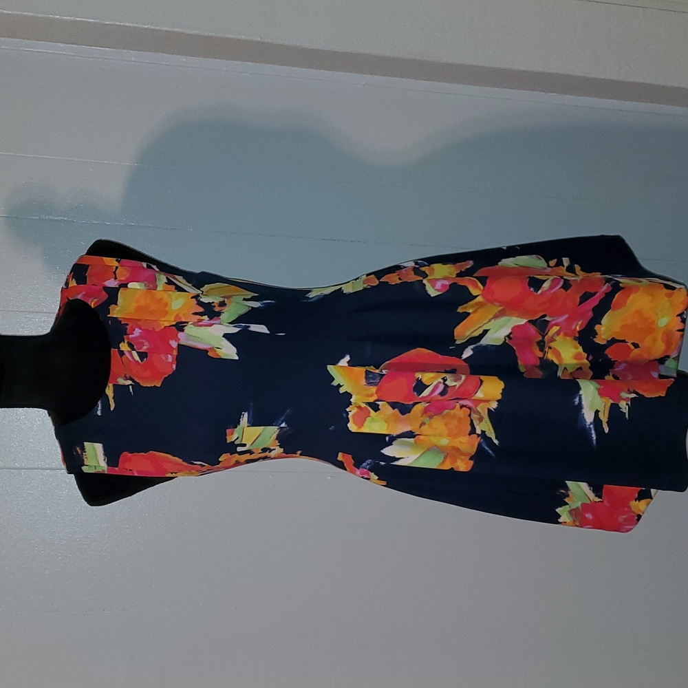 Vince Camuto Floral Print Dress